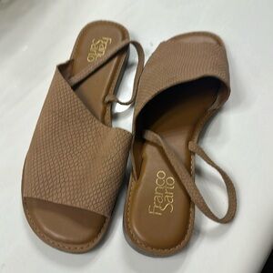 Franco Sarto camel sandal size 9.5M
